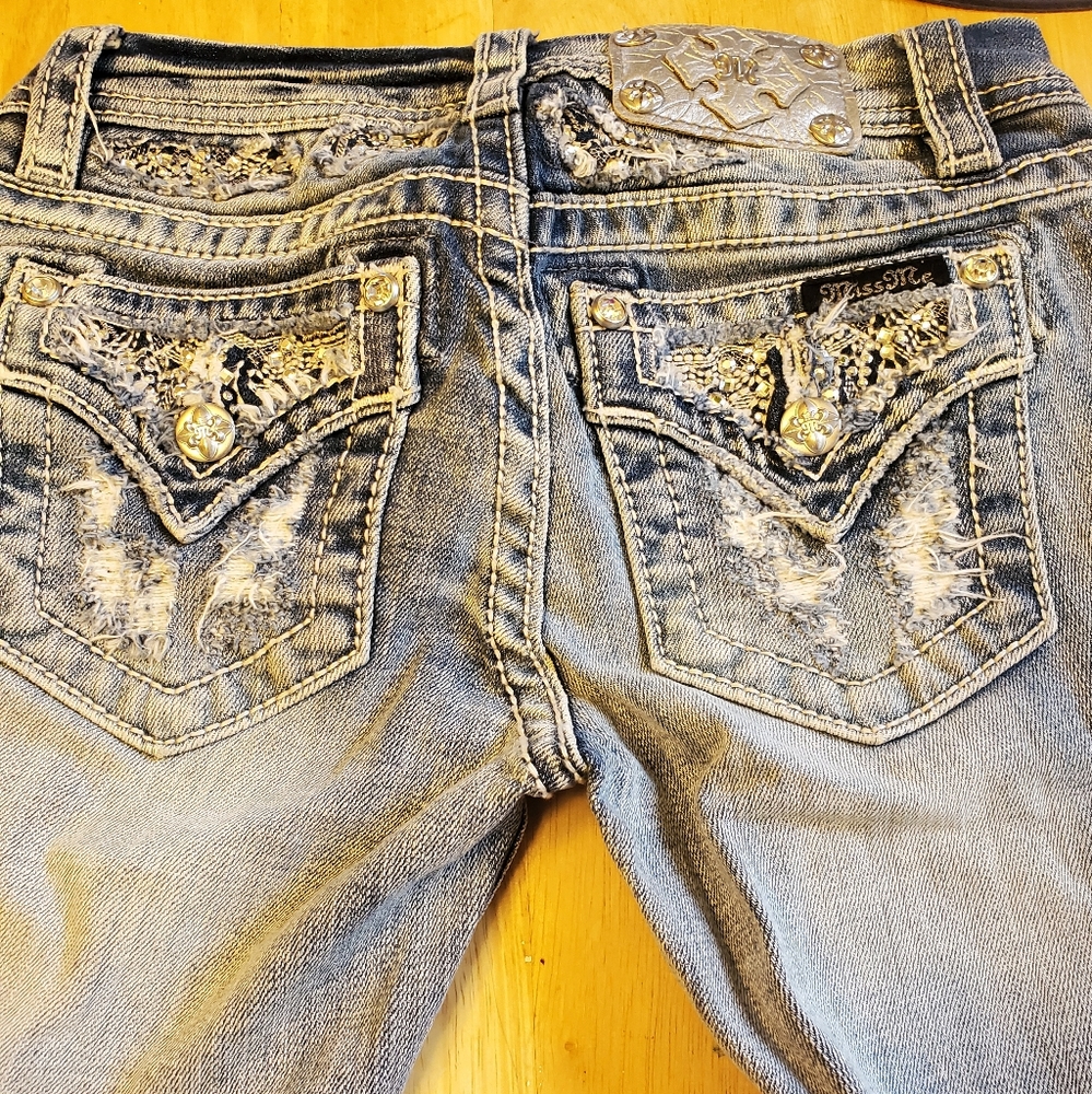 Miss Me jeans size 12 boot cut